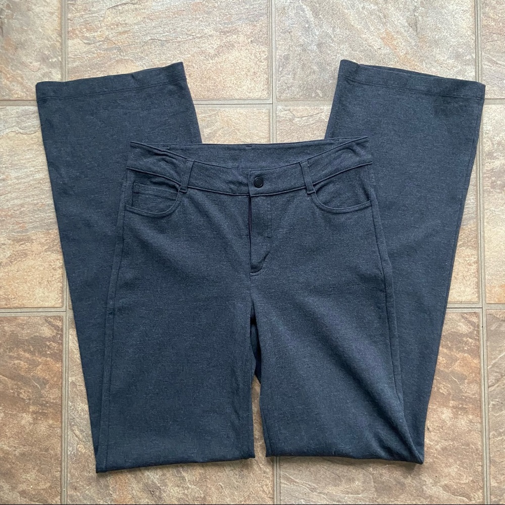 Athleta Charcoal Straight Leg Women's Pants